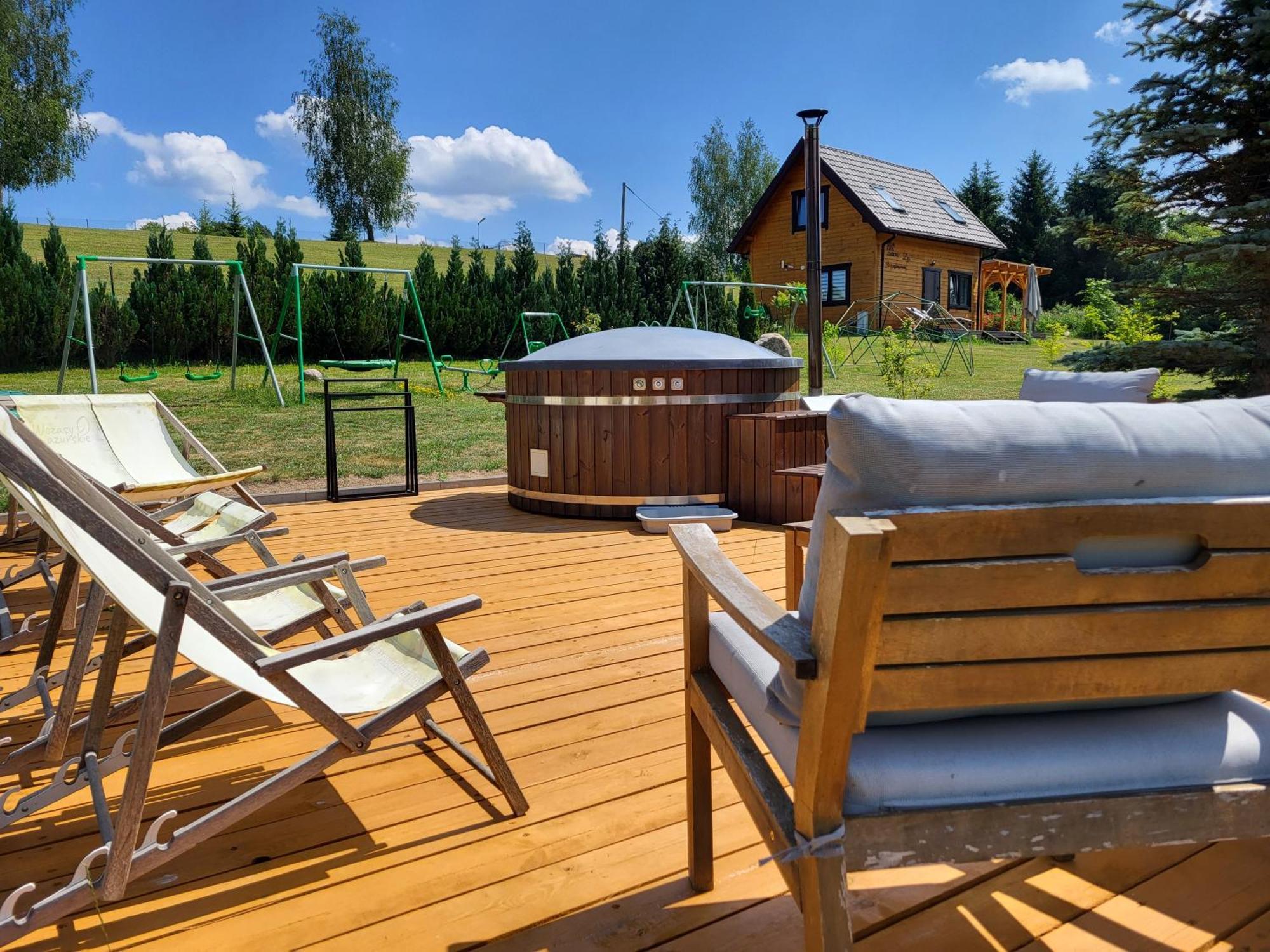 Wczasy Mazurskie - Domek Caloroczny Bez Mazury Moldzie ภายนอก รูปภาพ